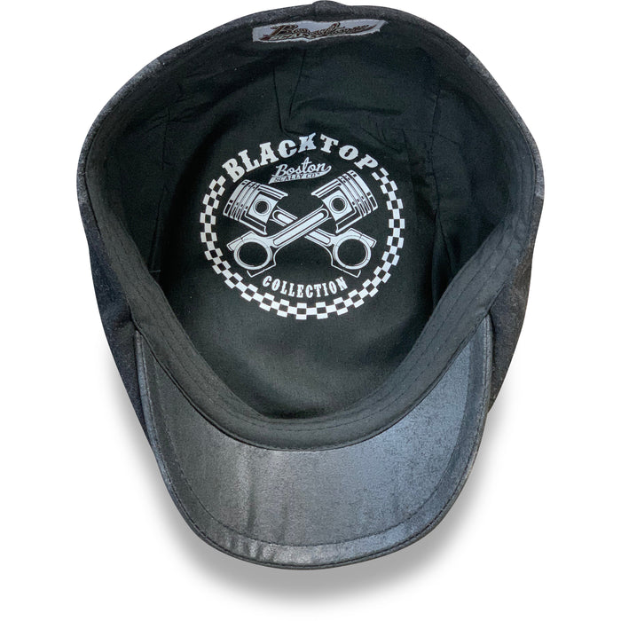 The Blacktop Boston Scally Cap - Black - alternate image