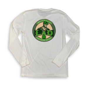 Boston Scally The Lad Long Sleeve T-Shirt - White - alternate image 4