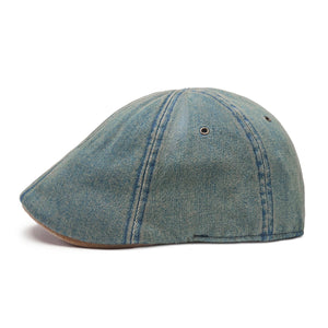 The Denim Worker Boston Scally Cap - Denim Blue - alternate image 8