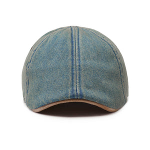 The Denim Worker Boston Scally Cap - Denim Blue - alternate image 5