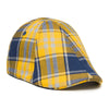 The Sweetwater Plaid Trainer Boston Scally Cap - Goldwater - featured image