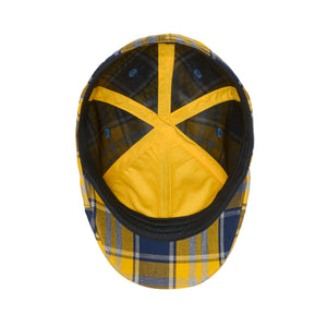 The Sweetwater Plaid Trainer Boston Scally Cap - Goldwater - alternate image 2