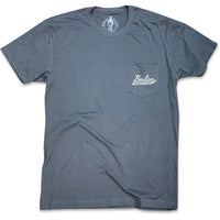 Boston Scally The Industrial Pocket Tee - Metal Grey - featured image