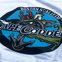 Boston Scally The Cape Codder Pocket Tee - White - alternate image 4