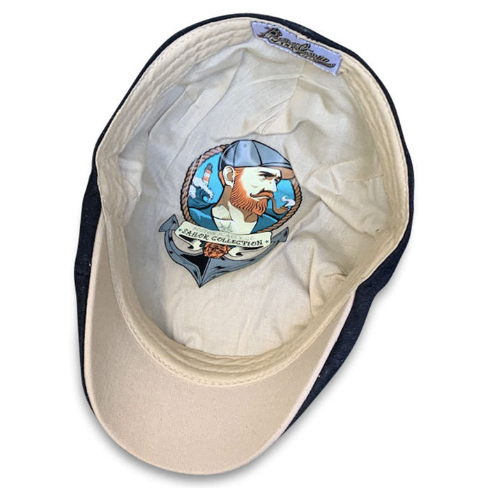 The Sailor Boston Scally Cap - Midnight Sky Black - alternate image