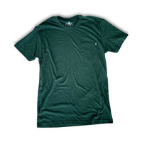Boston Scally The Basics Pocket Tee - Forest Green - featured image
