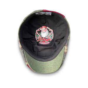The Kringle Boston Scally Cap - Crimson &amp;amp; Green Plaid - alternate image 3