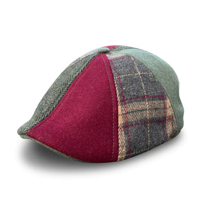 The Kringle Boston Scally Cap - Crimson &amp;amp; Green Plaid - alternate image 4