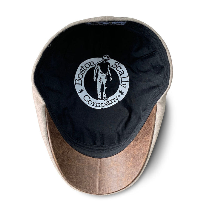 The Kenmore Boston Scally Cap - Brighton Ale &amp; Cigar Brown Brim - alternate image
