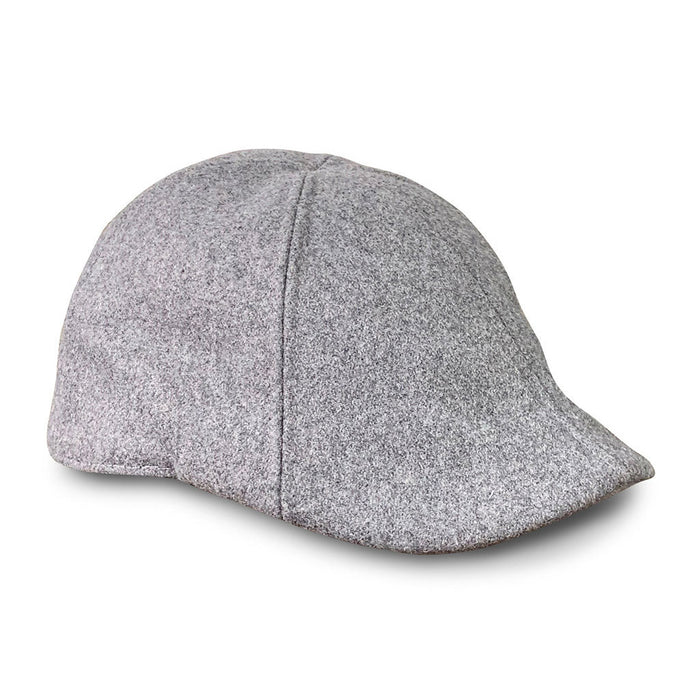 The Kenmore Boston Scally Cap - Allston Grey &amp; Grey Brim - featured image