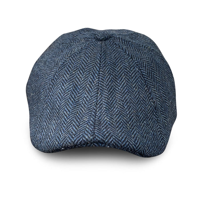 The Peaky Boston Scally Cap - Patriot Blue Herringbone - alternate image
