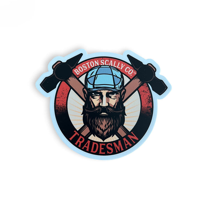 Boston Scally The Tradesman Sticker - featured image