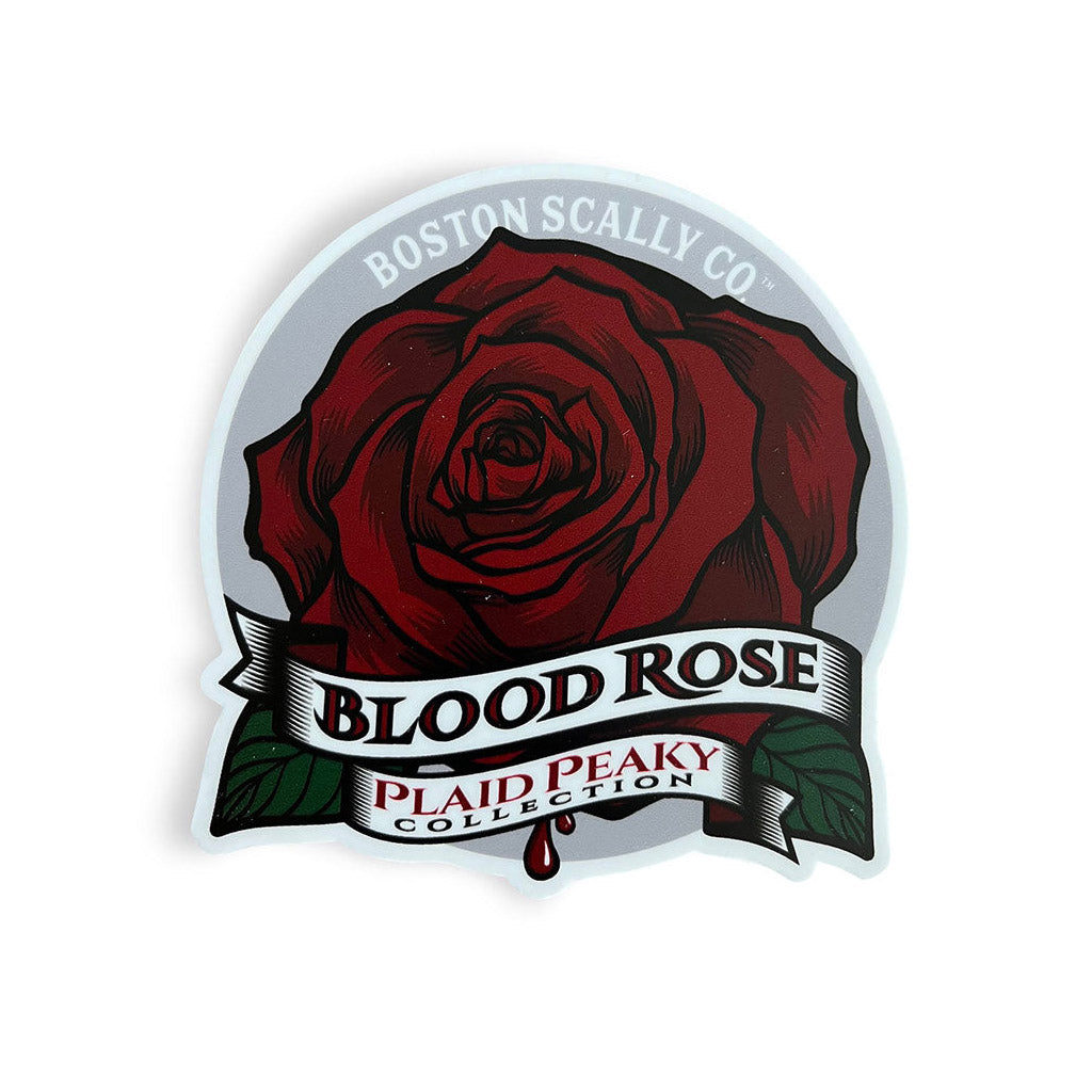 Blody Rote Boston Scally The Blood Rose Sticker