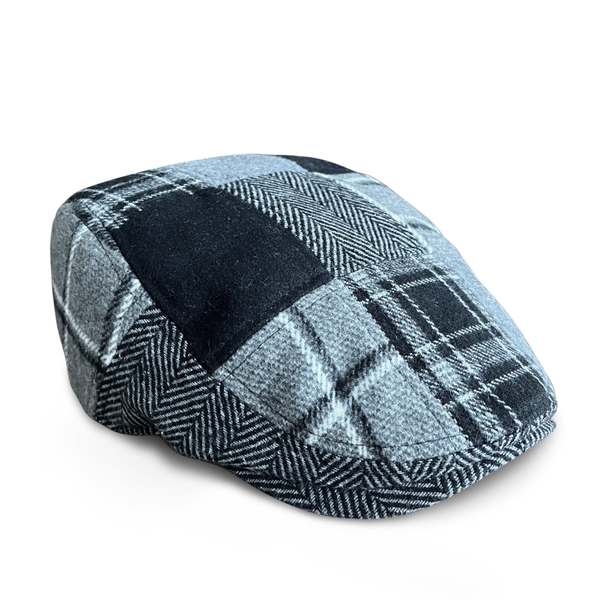 The Lunchbox Blackbox Edition Boston Scally Cap (Flat Cap) - Black
