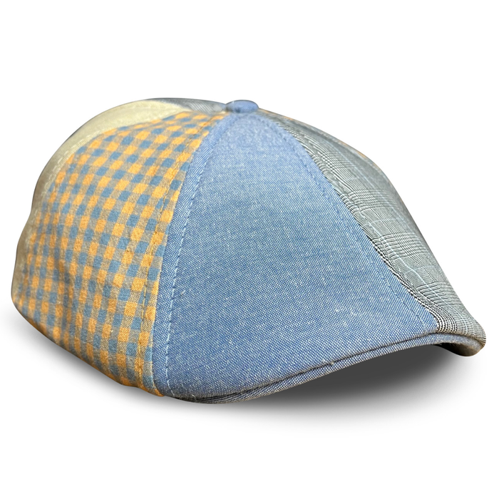 The Kraken Boston Scally Cap - Multi-Color Patchwork - featured image