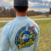 Boston Scally The Hare Long Sleeve Pocket Tee - Robin Egg Blue - featured image