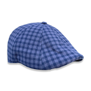 The Stand Boston Scally Cap - Blue Harvest Plaid - featured image