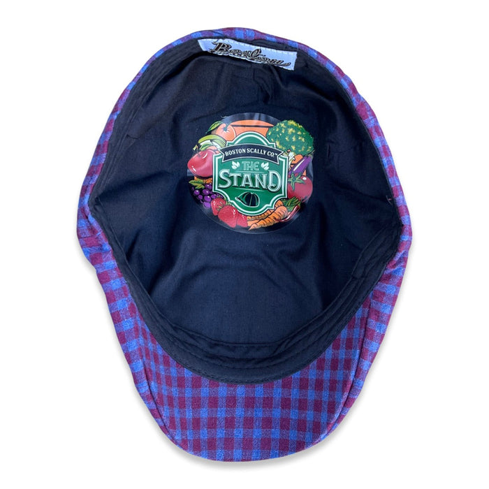 The Stand Boston Scally Cap - Wild Berry Plaid - alternate image