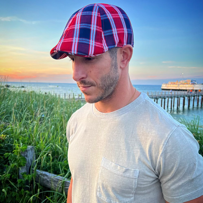The Liberty Plaid Trainer Boston Scally Cap - Plaid - alternate image