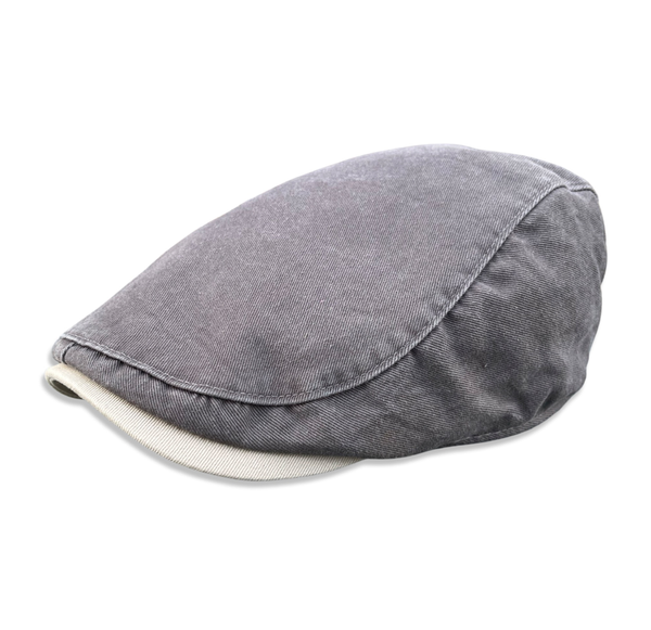 The Keeper Boston Scally Cap (Flat Cap) - Driftwood Grey