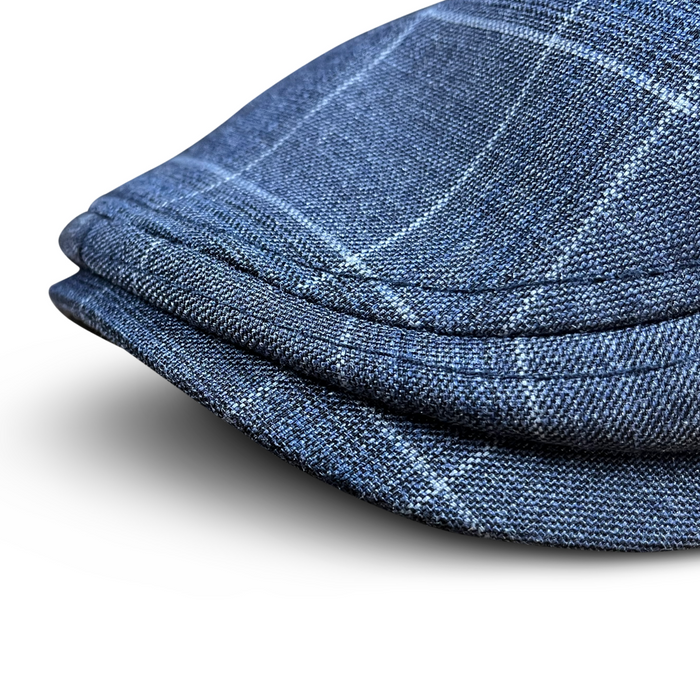The Birdie Boston Scally Cap - Slate Plaid - alternate image