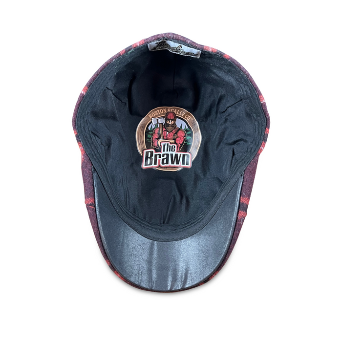The Brawn Boston Scally Cap - Red Plaid - alternate image