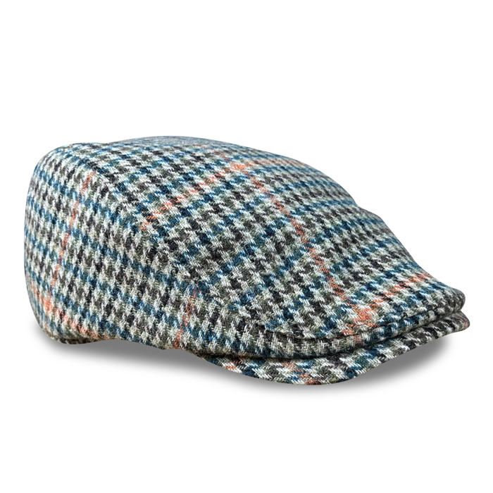 The Hound Boston Scally Cap - Tan Houndstooth - featured image