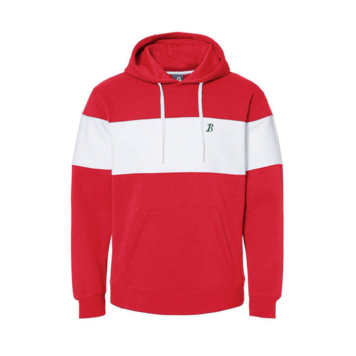 Boston Scally The Holiday Hoodie - Red and White - featured image