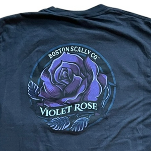 Boston Scally The Violet Rose Long Sleeve Tee - Vintage Black - alternate image 3