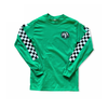 Boston Scally The Punk Long Sleeve Tee - Kelly Green - featured image