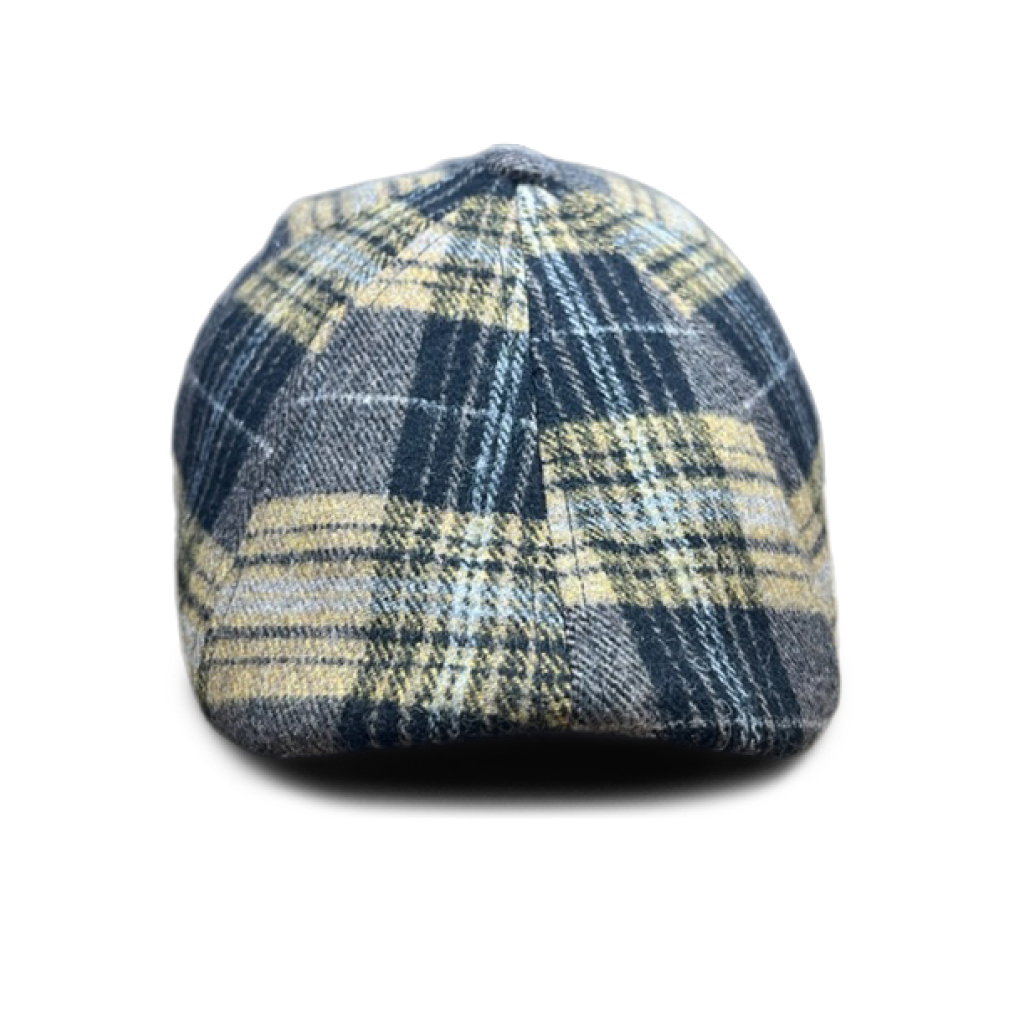 The Bruin Peaky Boston Scally Cap - Gold and Black Plaid - alternate image 6