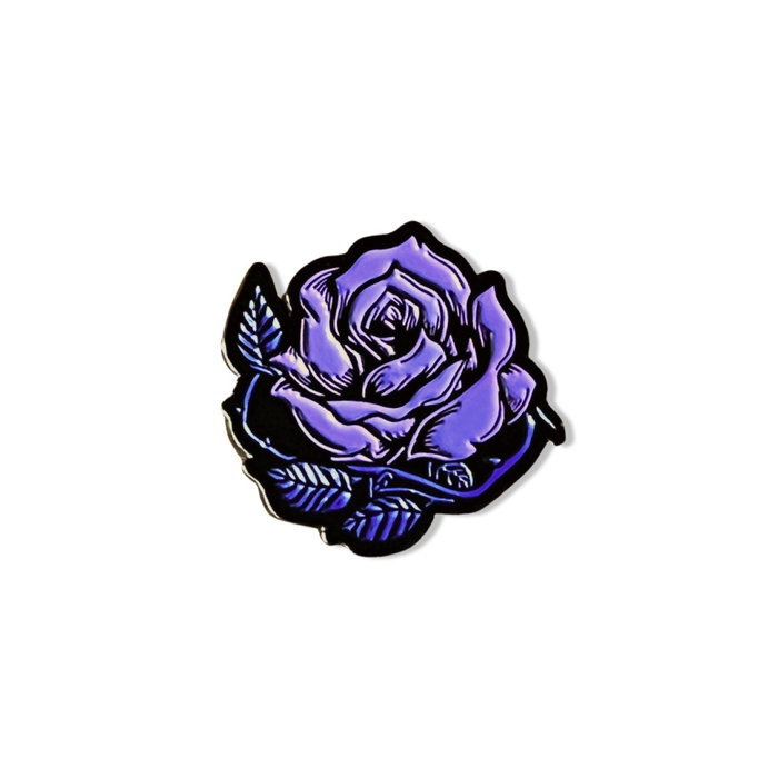 Boston Scally The Violet Rose Cap Pin - featured image