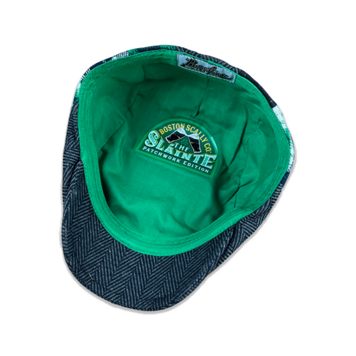 The Slainte Boston Scally Cap - Patchwork Edition - alternate image