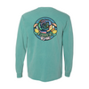 Boston Scally The Easter Rose Long Sleeve Pocket Tee T-Shirt - Seafoam Green - alternate image 2