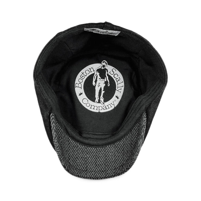 The Sidestreet Boston Scally Cap - Black - alternate image