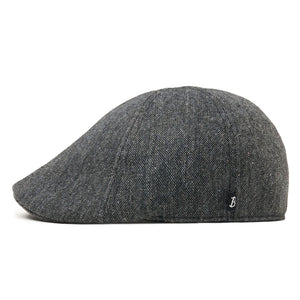 The Bareknuckle Boston Scally Cap - Charcoal &amp;amp; Slate - alternate image 7