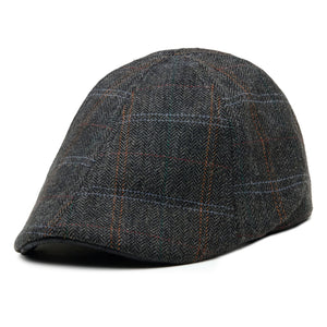 The Bourbon Boston Scally Cap - Smoke &amp;amp; Peat Plaid - alternate image 3