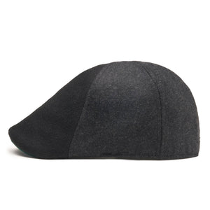 The Trinity Boston Scally Cap - Black &amp;amp; Smoke - alternate image 8