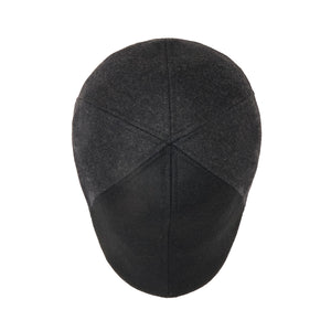 The Trinity Boston Scally Cap - Black &amp;amp; Smoke - alternate image 7
