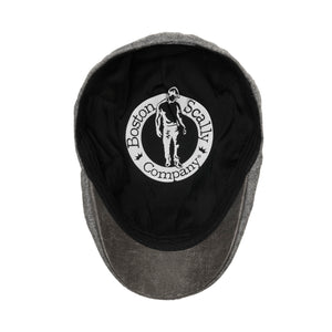The Kenmore Boston Scally Cap - Allston Grey &amp;amp; Grey Brim - alternate image 2