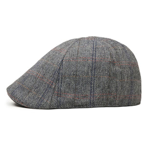 The Bourbon Boston Scally Cap - Steel Oak Plaid - alternate image 7