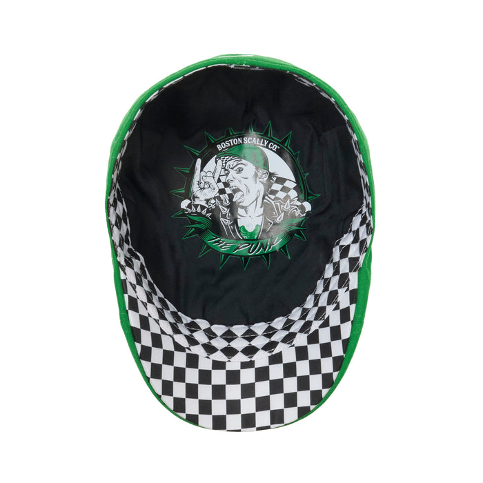 The Punk Boston Scally Cap - Irish Green - alternate image