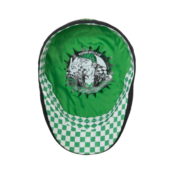 The Punk Boston Scally Cap - Black - alternate image