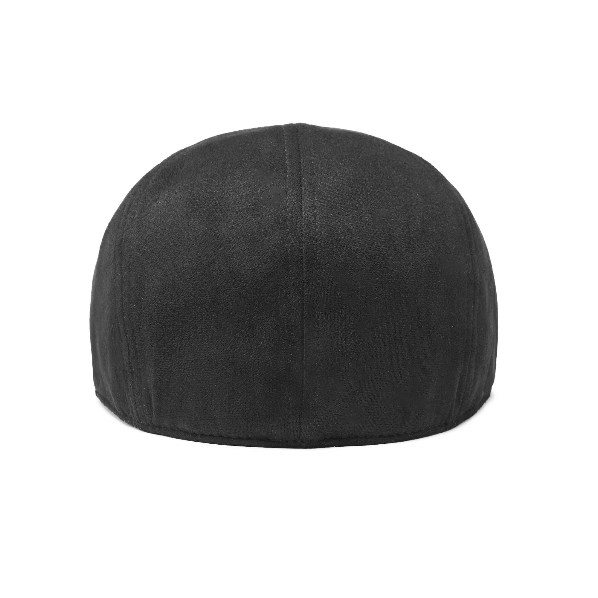 Casquette Boston Scally Co The Peaky Hat 8 Panneaux - Noir, Homme XXL