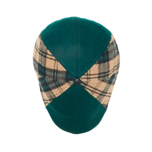 The Craic Boston Scally Cap - Emerald and Ale Plaid - alternate image 6