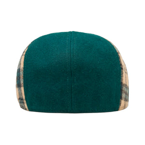 The Craic Boston Scally Cap - Emerald and Ale Plaid - alternate image 5