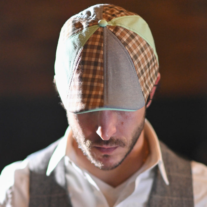 The Julep Boston Scally Cap - Patchwork - alternate image