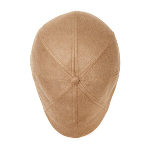 The Suede Peaky Boston Scally Cap - Tan - alternate image 7