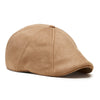 The Suede Peaky Boston Scally Cap - Tan - featured image