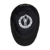 The Woven Peaky Boston Scally Cap - Black - alternate image 2